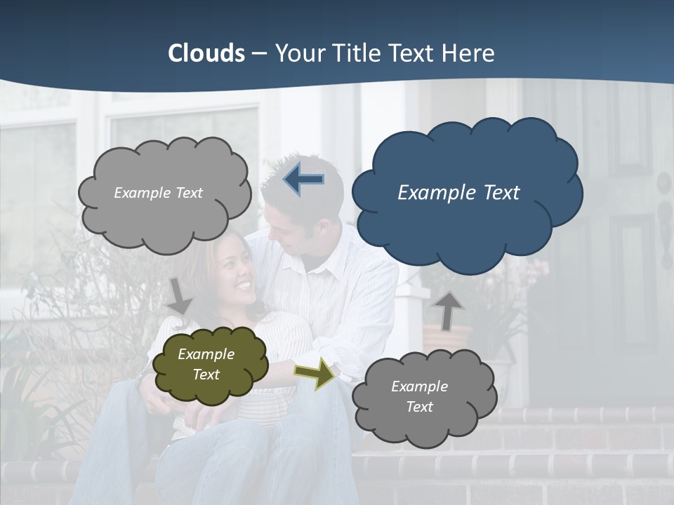 Girl House Estate PowerPoint Template