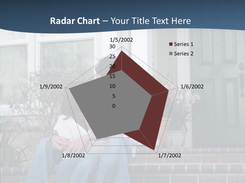 Girl House Estate PowerPoint Template