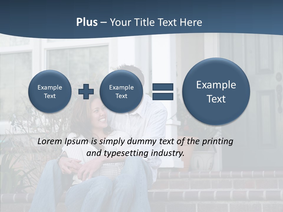 Girl House Estate PowerPoint Template