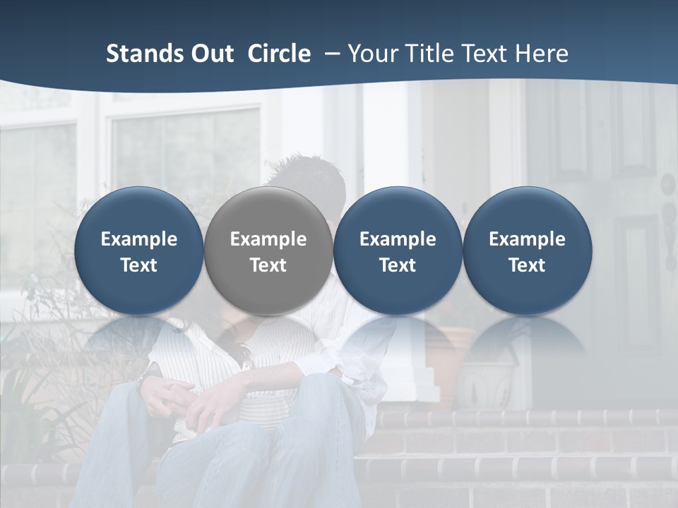 Girl House Estate PowerPoint Template