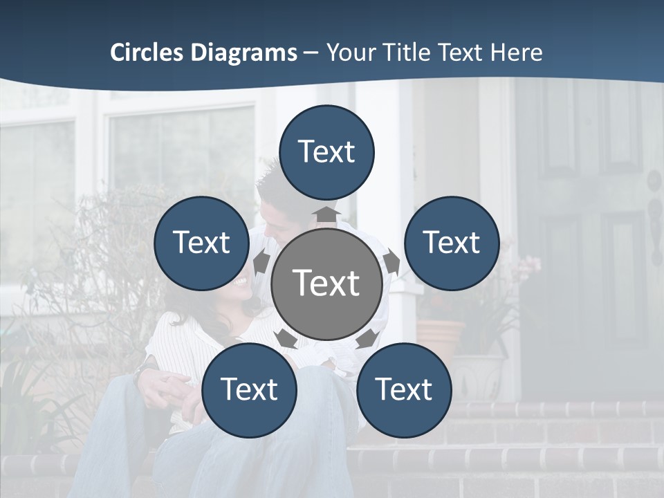 Girl House Estate PowerPoint Template