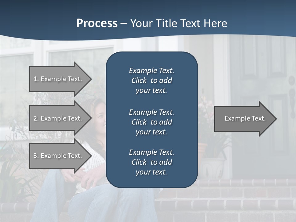 Girl House Estate PowerPoint Template