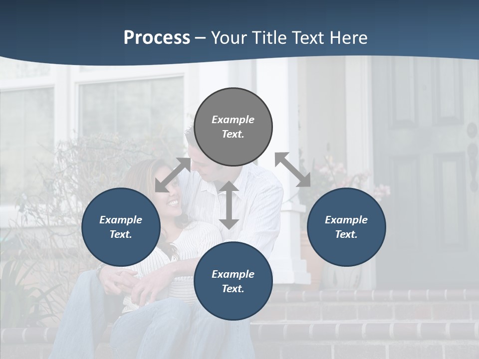 Girl House Estate PowerPoint Template