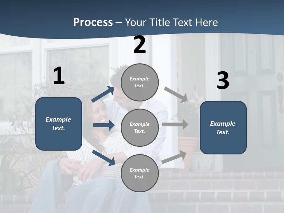 Girl House Estate PowerPoint Template
