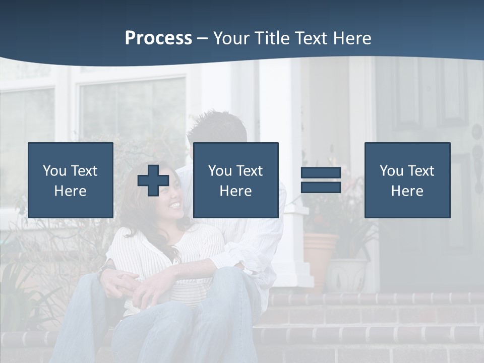 Girl House Estate PowerPoint Template