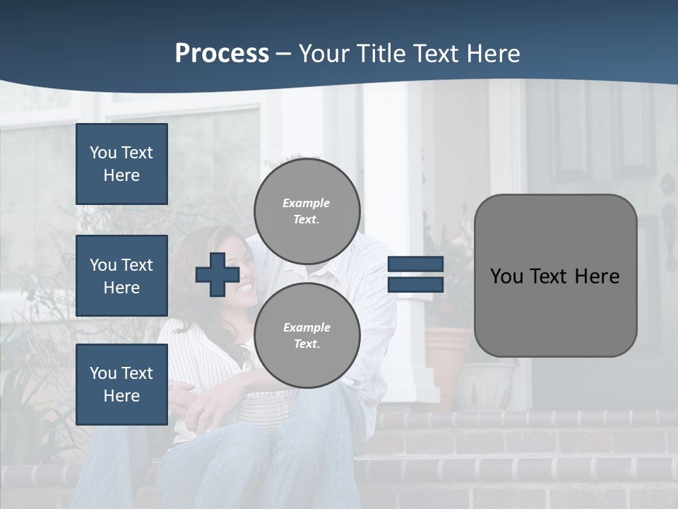 Girl House Estate PowerPoint Template