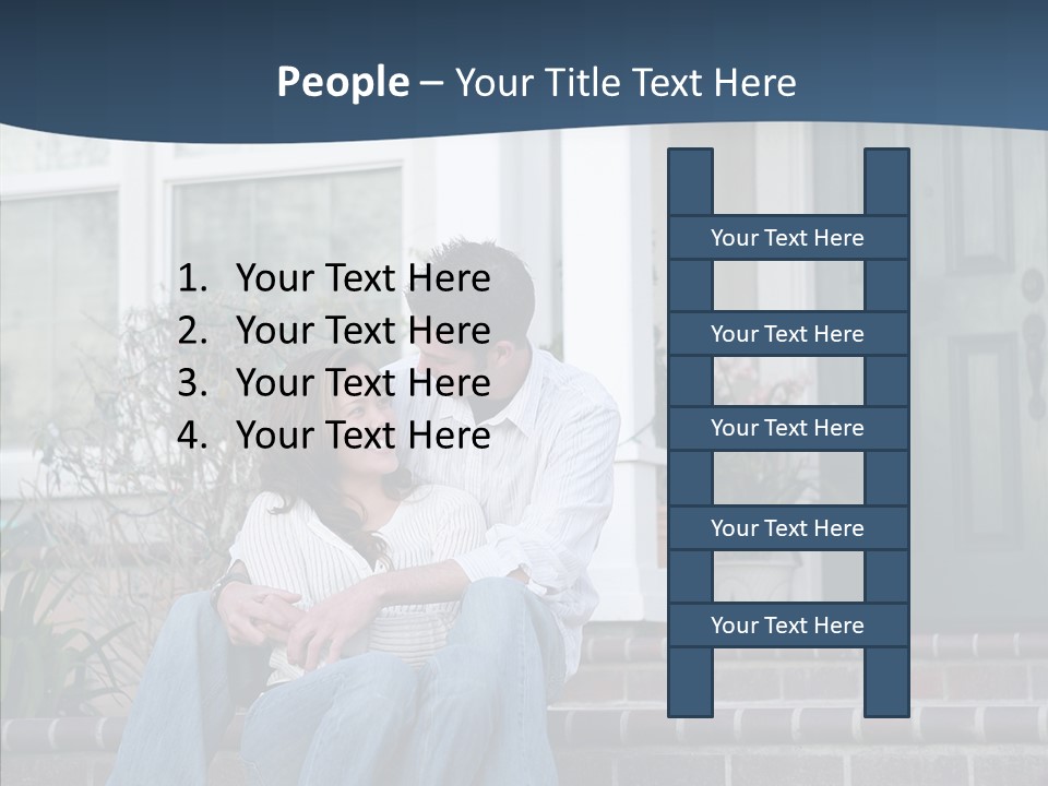 Girl House Estate PowerPoint Template