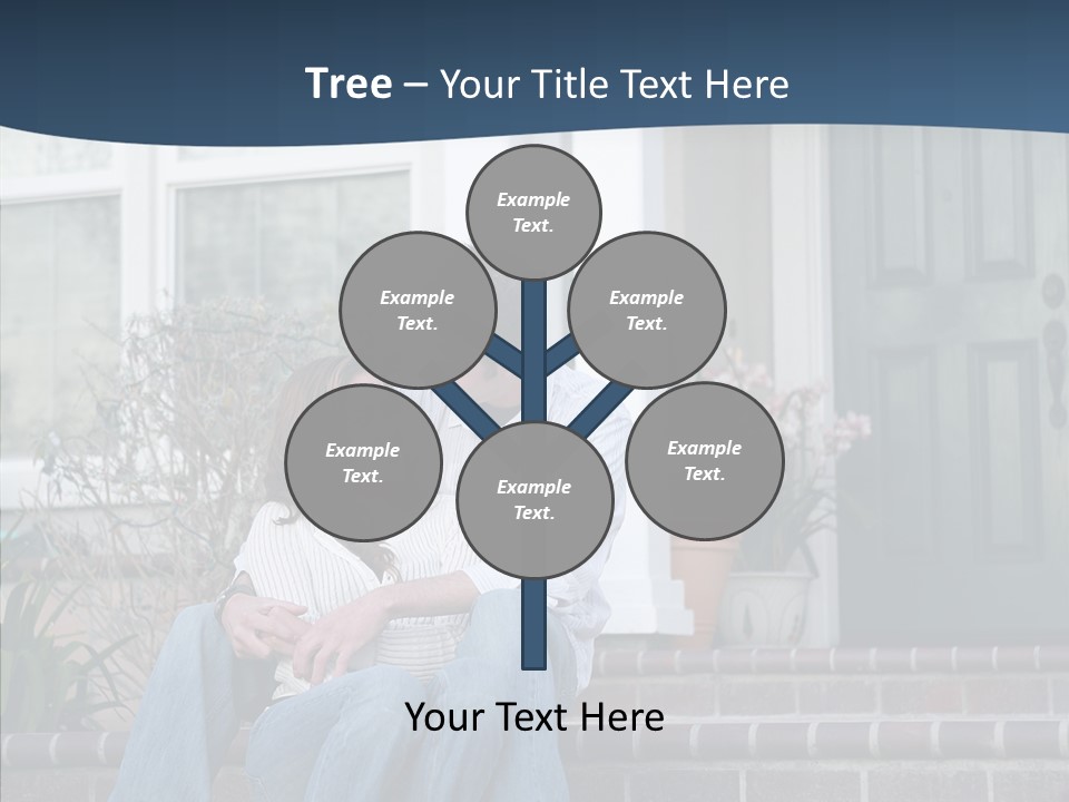 Girl House Estate PowerPoint Template