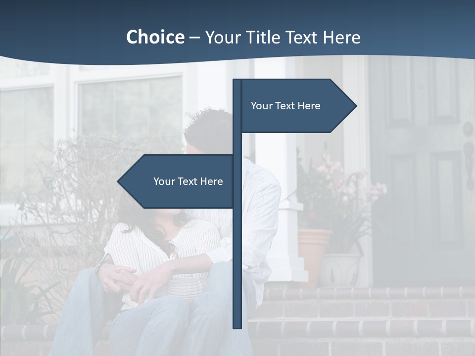 Girl House Estate PowerPoint Template