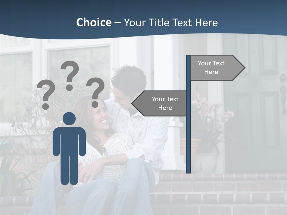 Girl House Estate PowerPoint Template