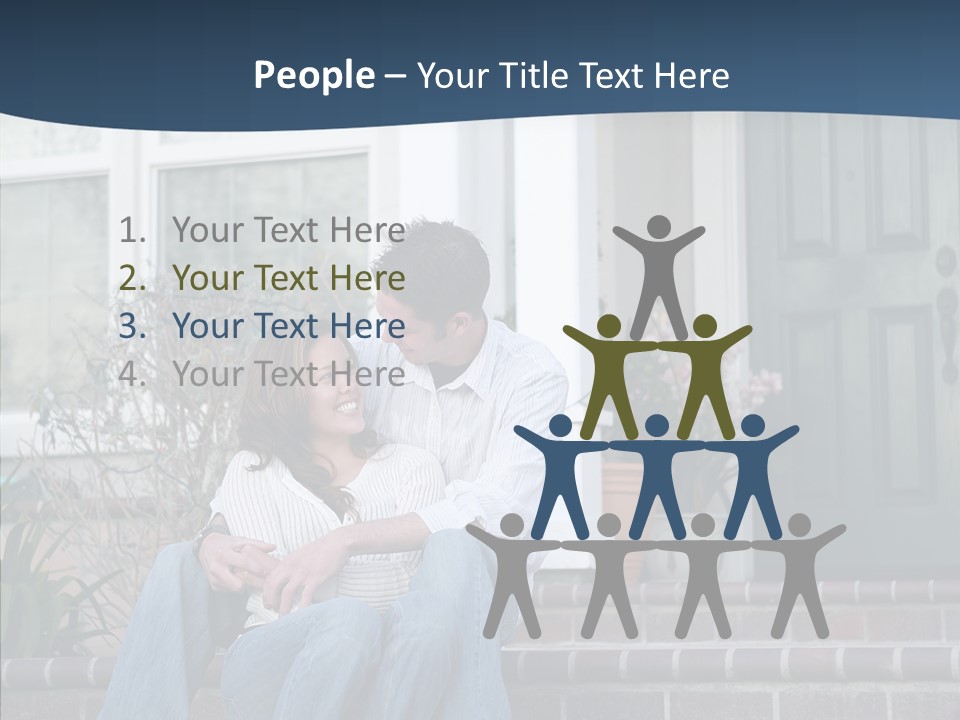 Girl House Estate PowerPoint Template