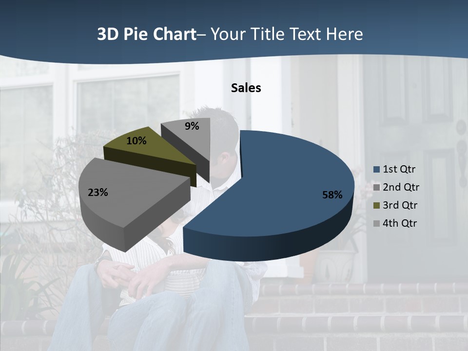 Girl House Estate PowerPoint Template