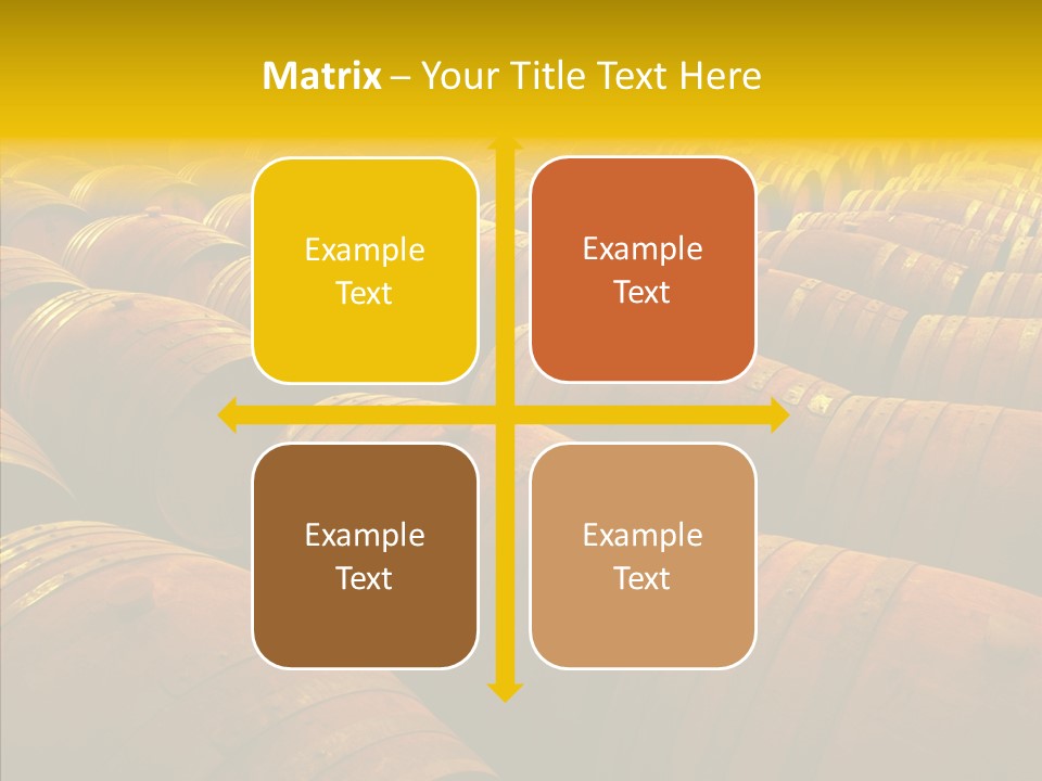 Manufacture Warehouse Vineyard PowerPoint Template