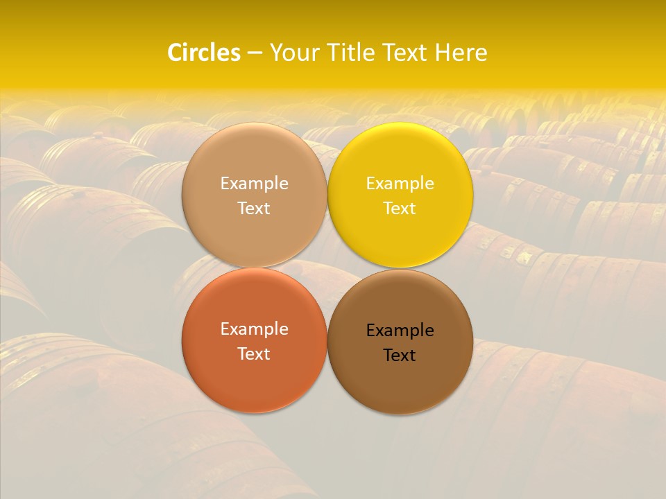 Manufacture Warehouse Vineyard PowerPoint Template