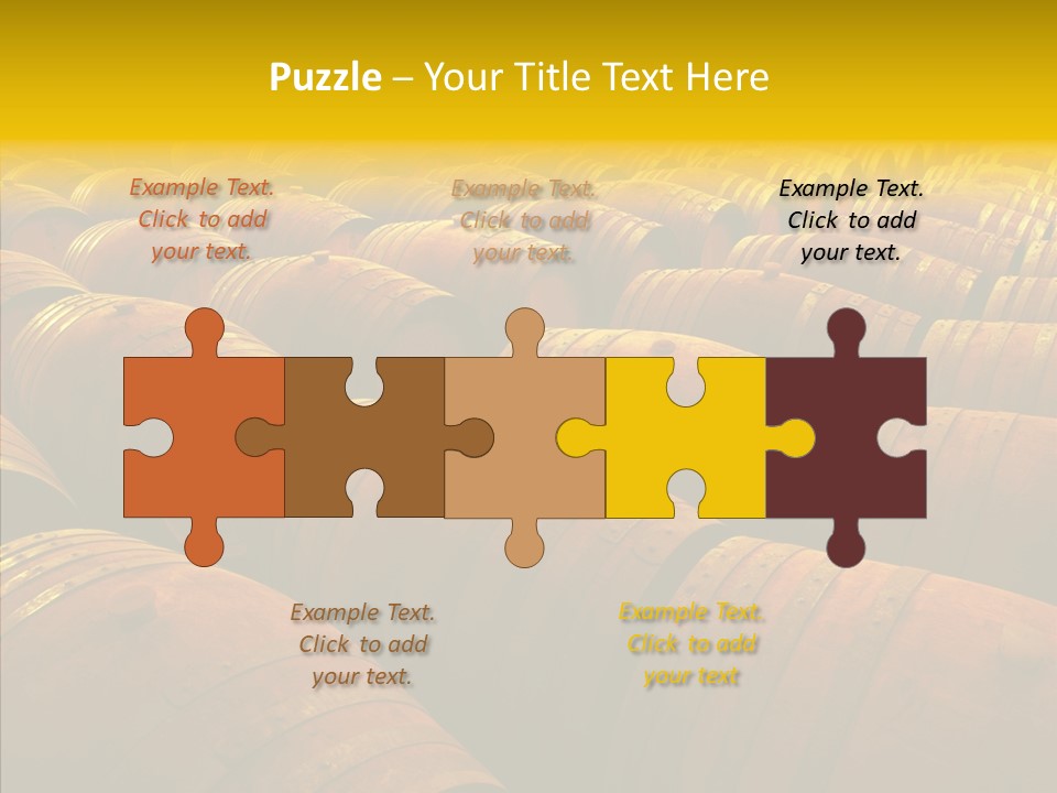 Manufacture Warehouse Vineyard PowerPoint Template