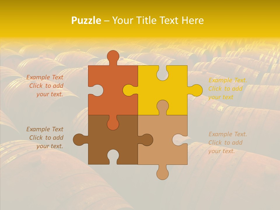 Manufacture Warehouse Vineyard PowerPoint Template