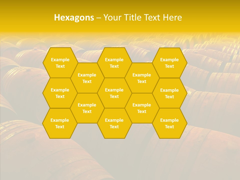 Manufacture Warehouse Vineyard PowerPoint Template