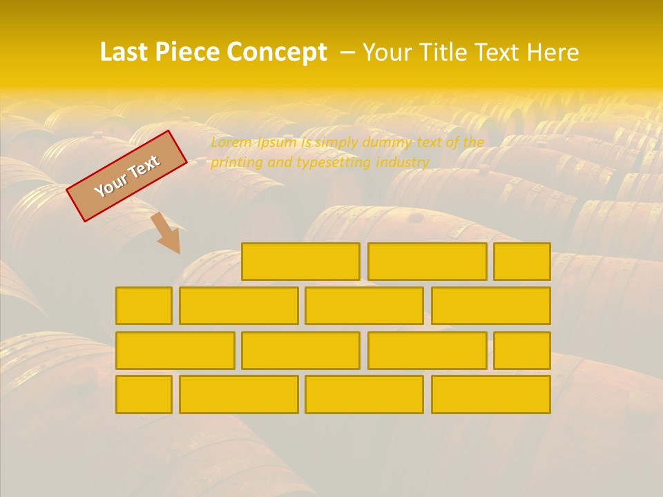 Manufacture Warehouse Vineyard PowerPoint Template