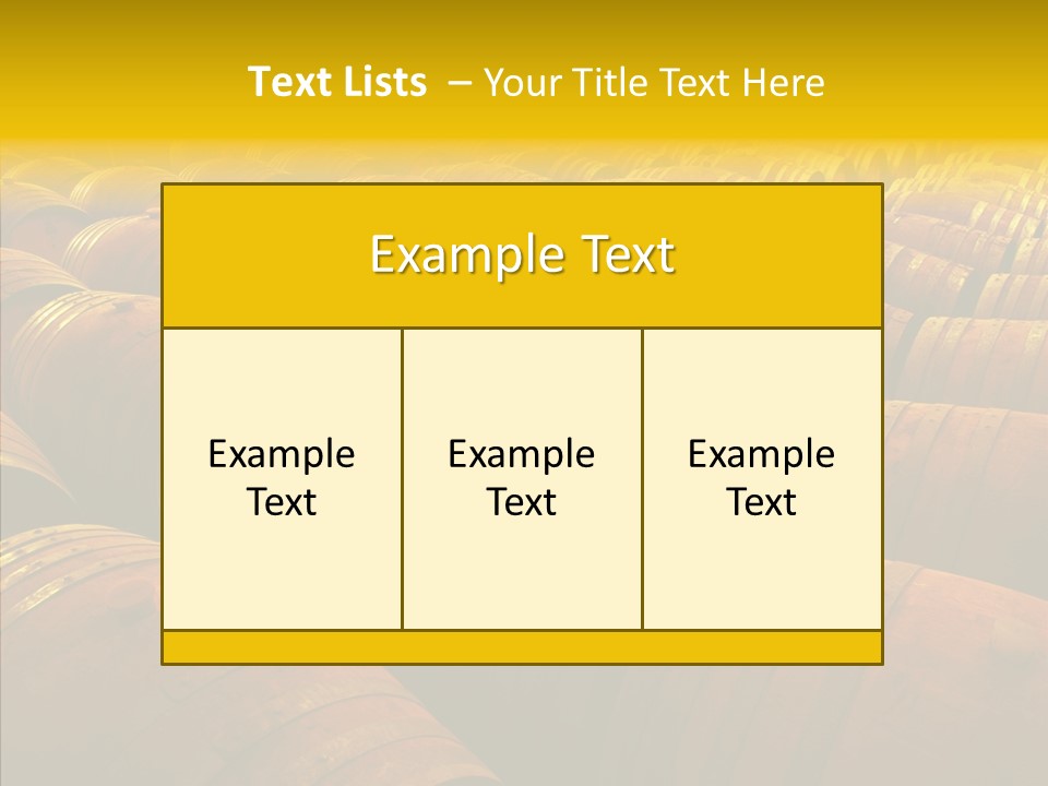Manufacture Warehouse Vineyard PowerPoint Template