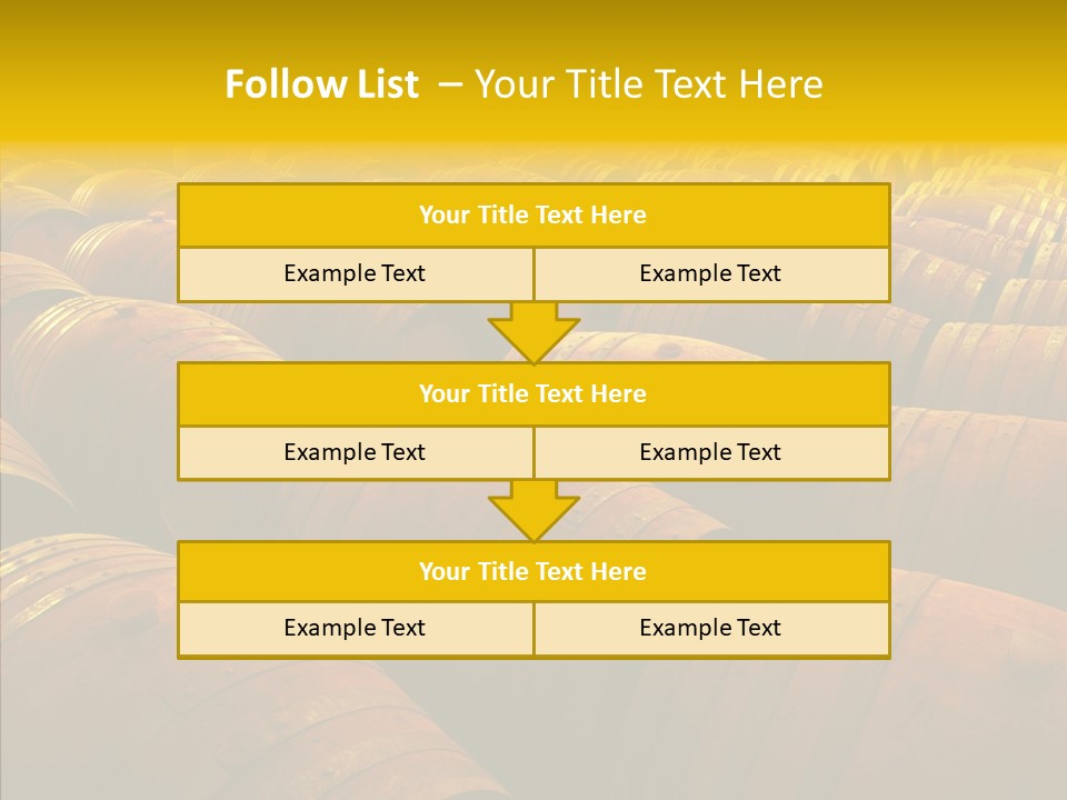 Manufacture Warehouse Vineyard PowerPoint Template