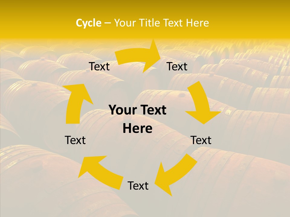 Manufacture Warehouse Vineyard PowerPoint Template