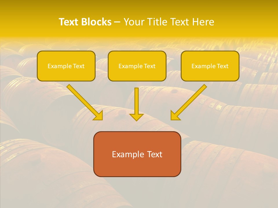 Manufacture Warehouse Vineyard PowerPoint Template