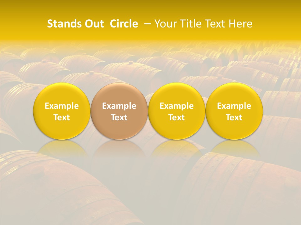 Manufacture Warehouse Vineyard PowerPoint Template