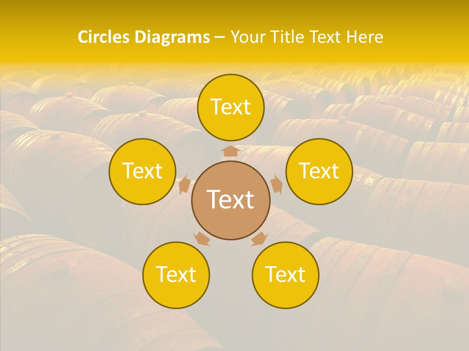 Manufacture Warehouse Vineyard PowerPoint Template