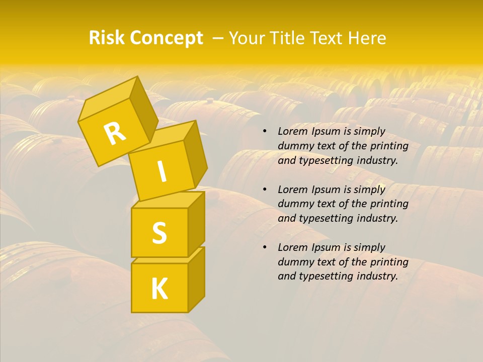 Manufacture Warehouse Vineyard PowerPoint Template