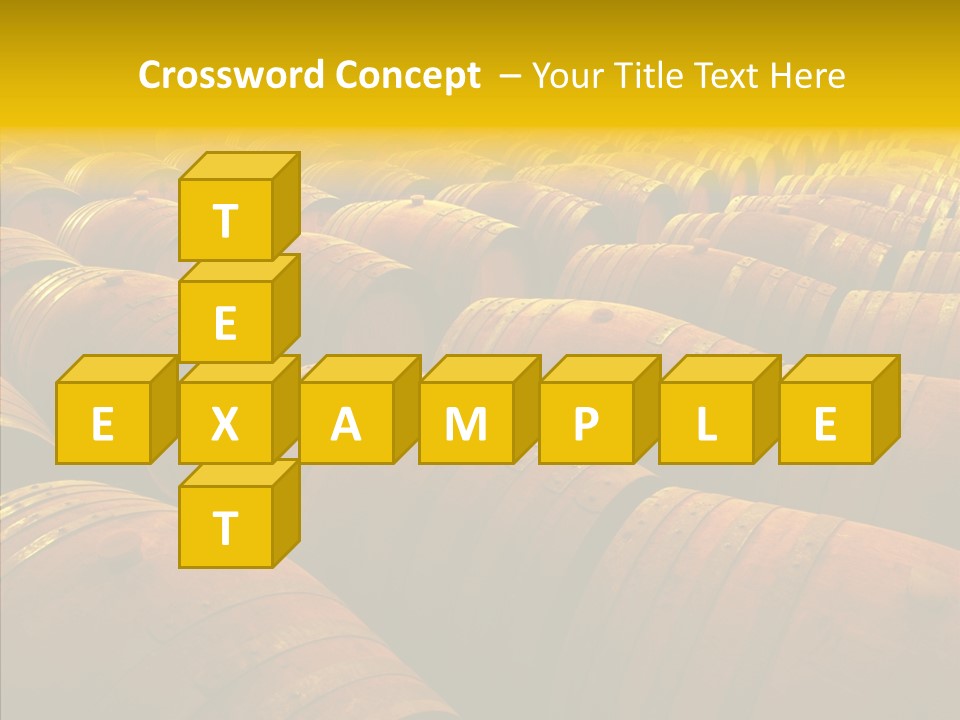 Manufacture Warehouse Vineyard PowerPoint Template