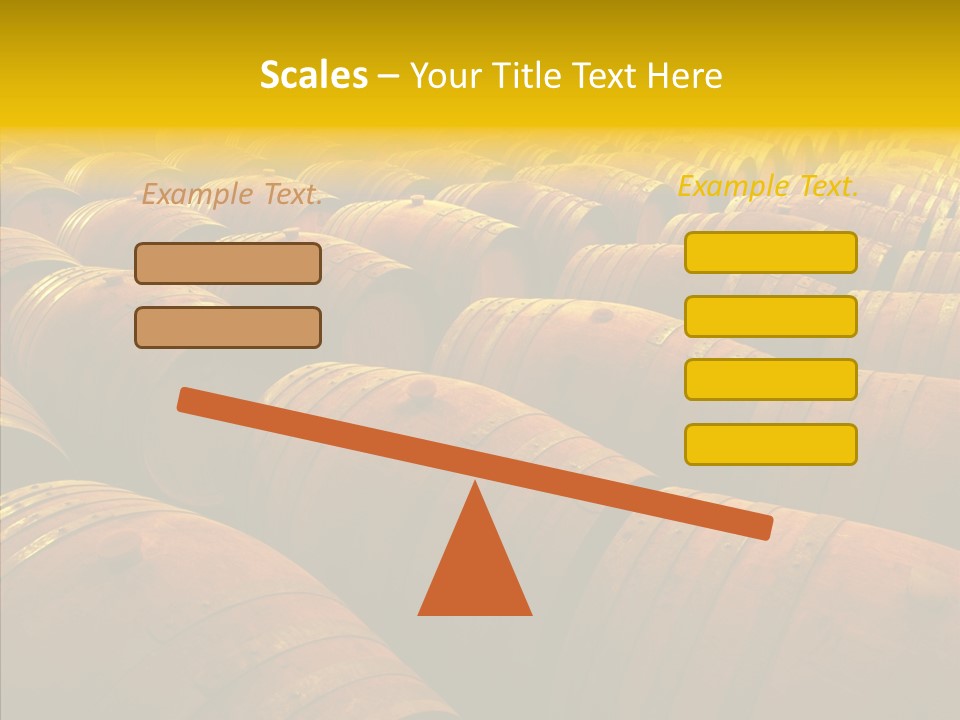 Manufacture Warehouse Vineyard PowerPoint Template