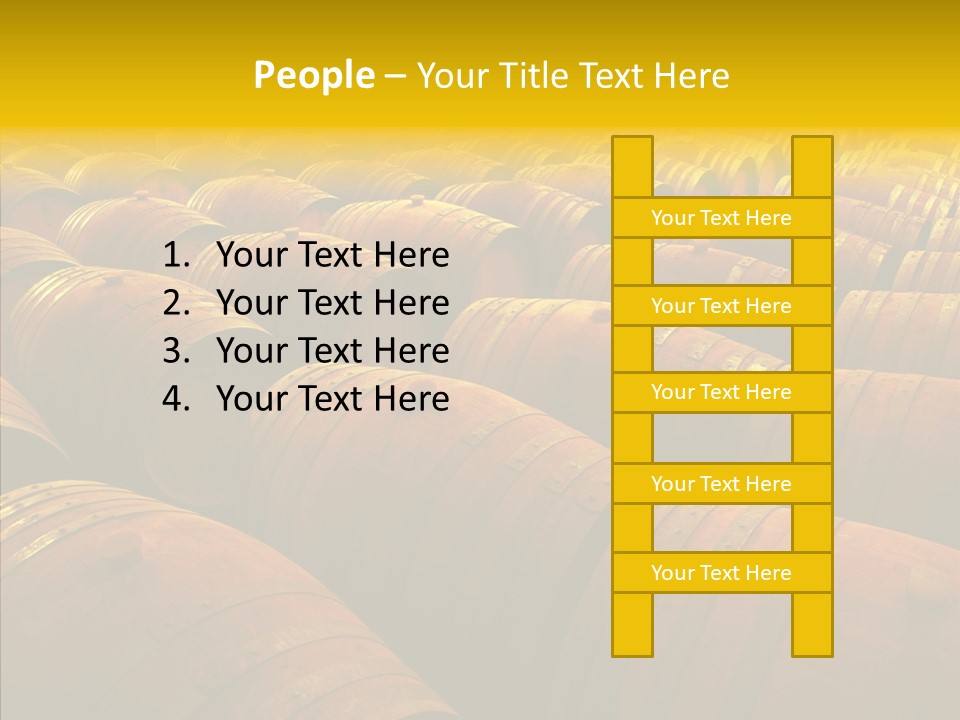 Manufacture Warehouse Vineyard PowerPoint Template