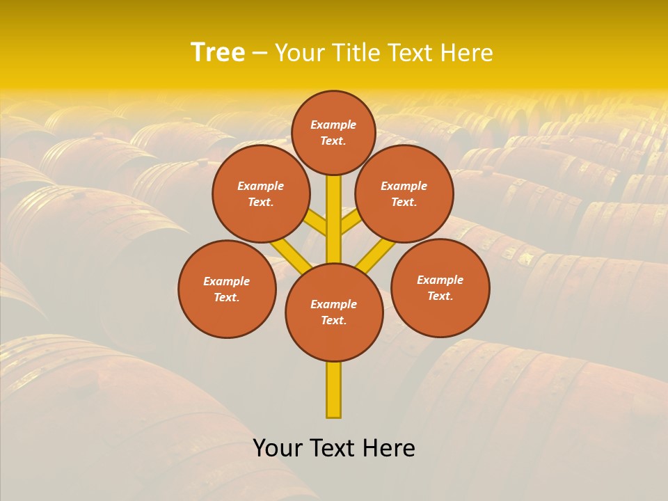 Manufacture Warehouse Vineyard PowerPoint Template