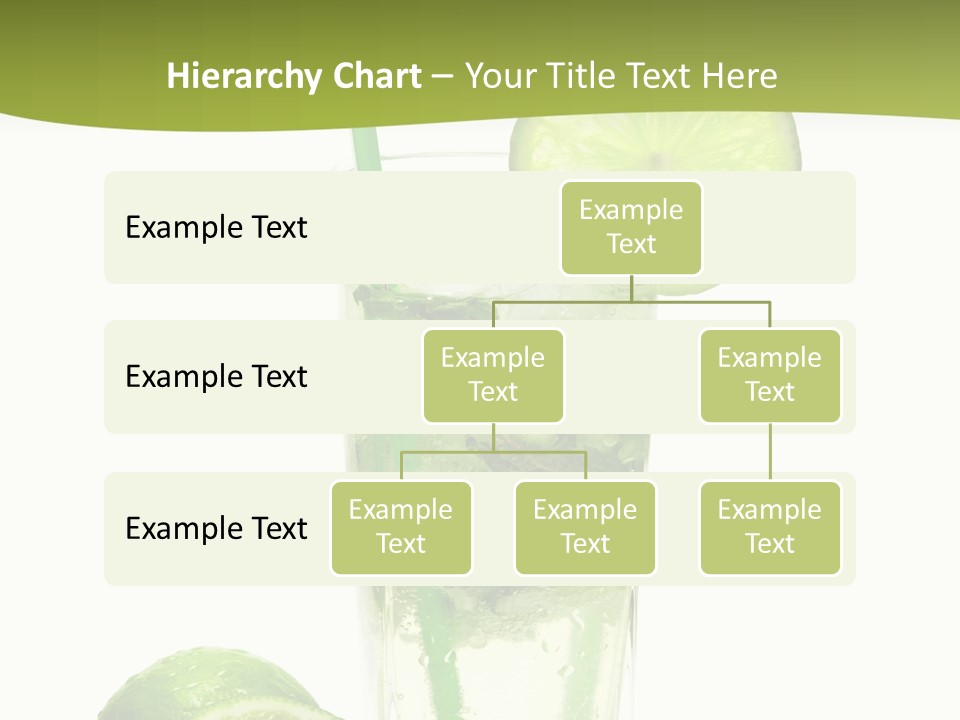 Bar Ice Object PowerPoint Template