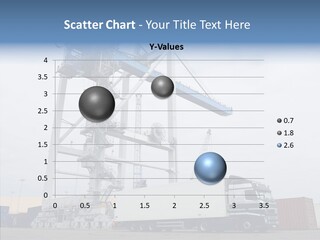 Deadline Trucking Semi Truck PowerPoint Template