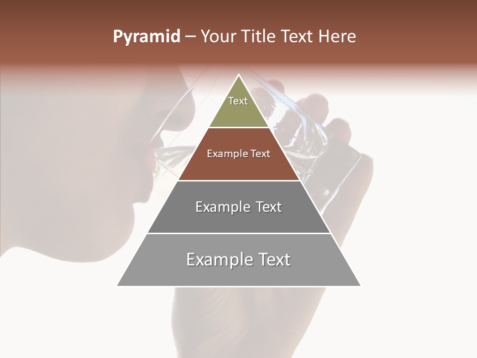 Lady Hand Glass PowerPoint Template