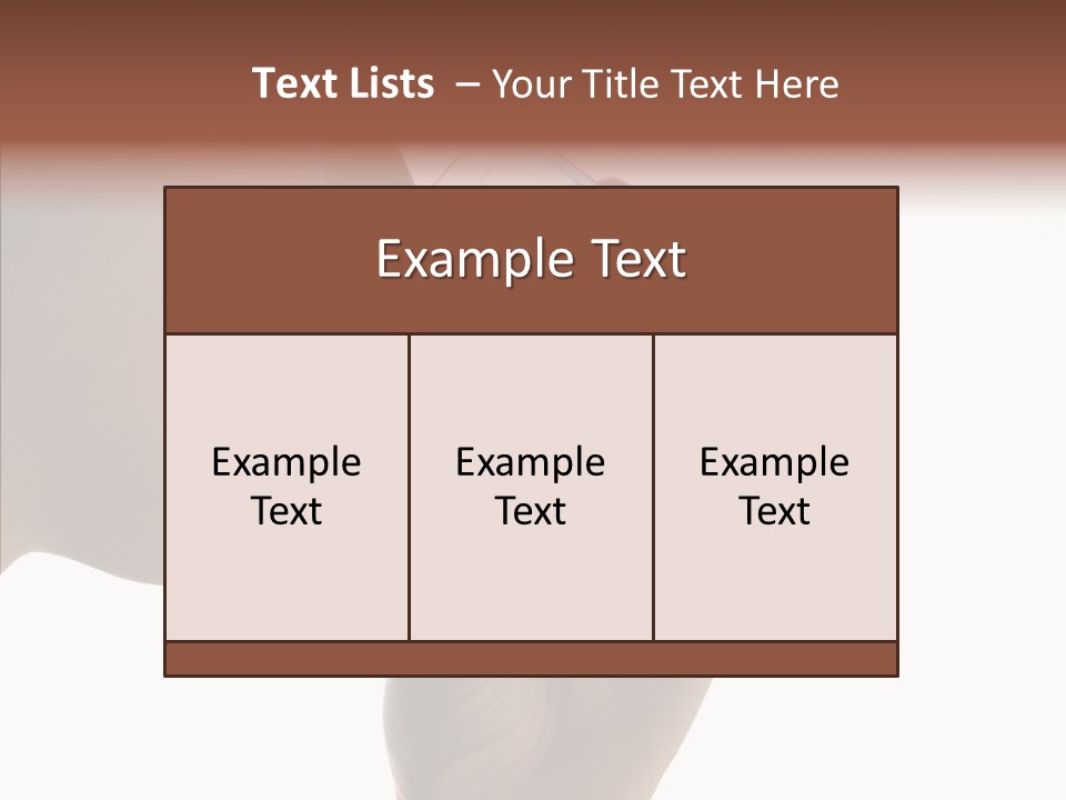 Lady Hand Glass PowerPoint Template