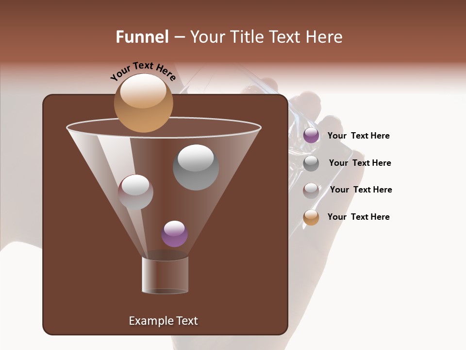 Lady Hand Glass PowerPoint Template