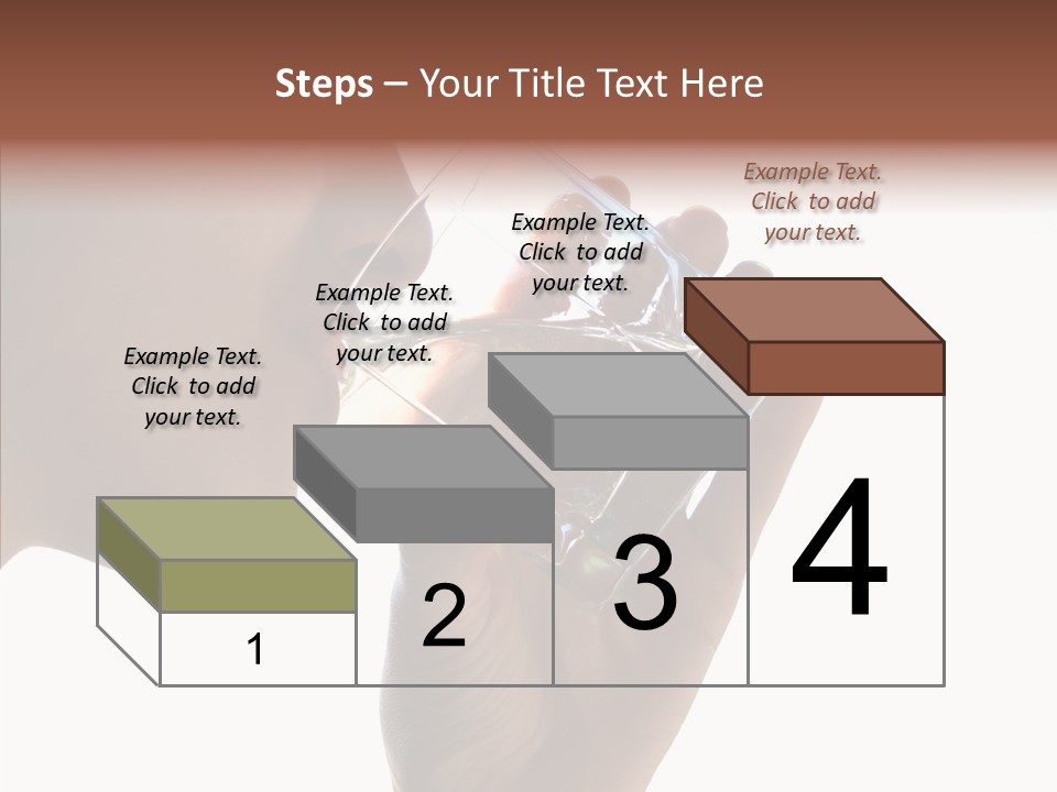 Lady Hand Glass PowerPoint Template