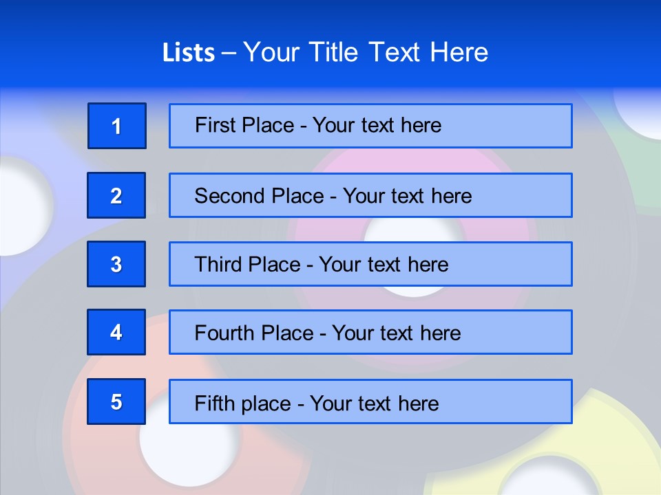 Longplay Retro Rhythm PowerPoint Template