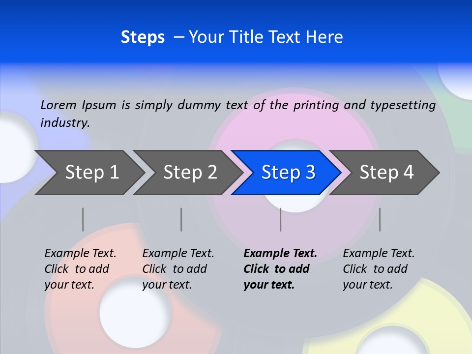 Longplay Retro Rhythm PowerPoint Template