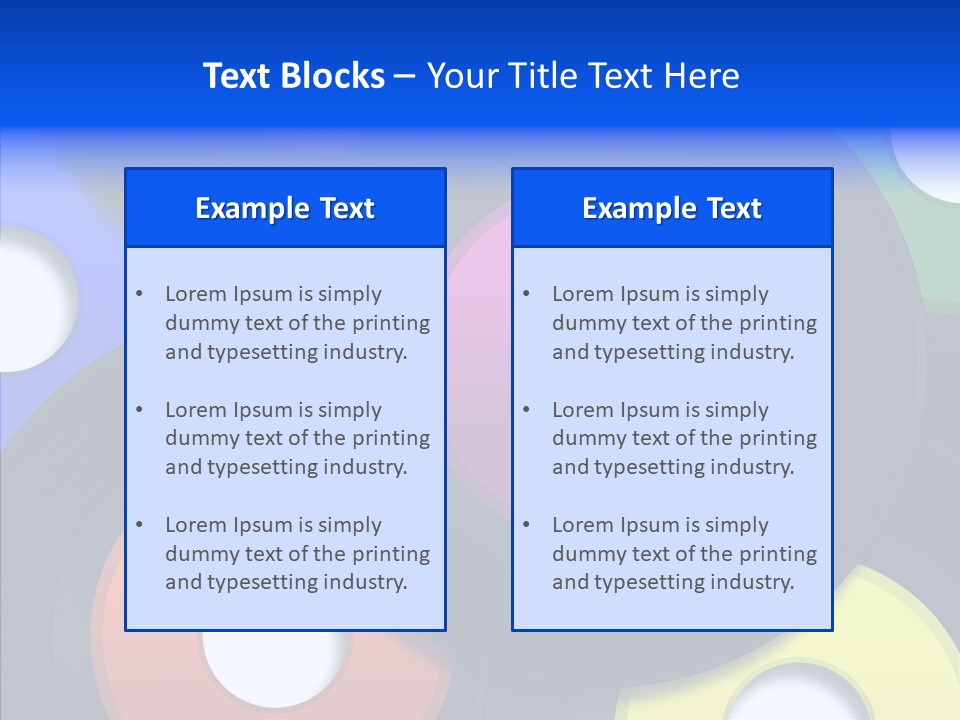 Longplay Retro Rhythm PowerPoint Template