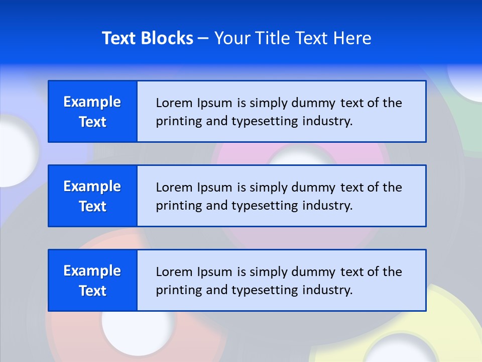 Longplay Retro Rhythm PowerPoint Template