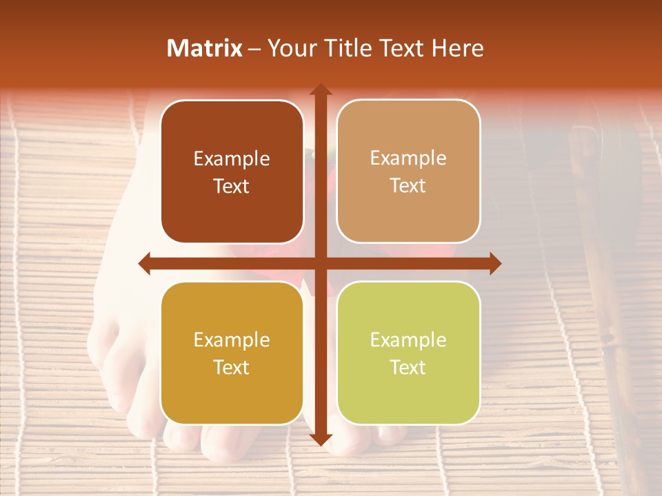 Blossom Toenails Flowers PowerPoint Template