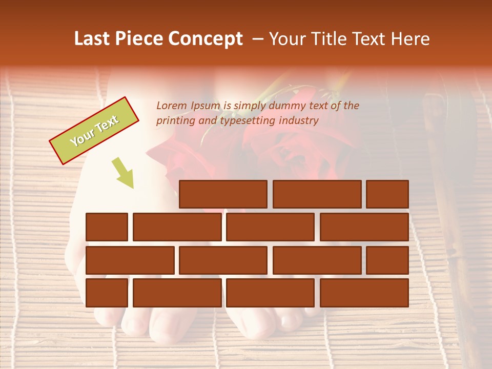 Blossom Toenails Flowers PowerPoint Template