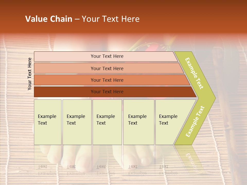 Blossom Toenails Flowers PowerPoint Template