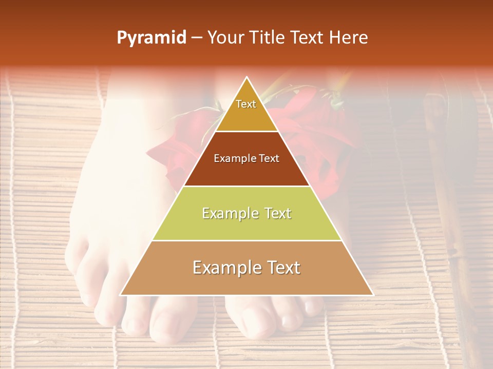 Blossom Toenails Flowers PowerPoint Template