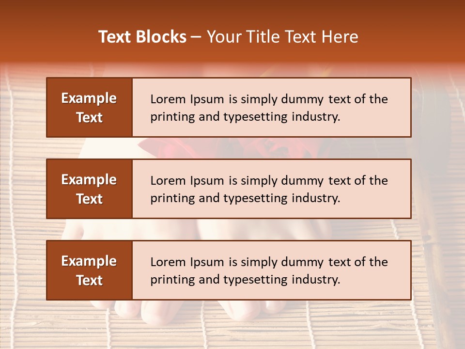 Blossom Toenails Flowers PowerPoint Template