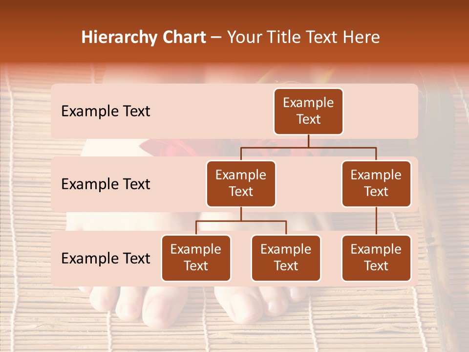 Blossom Toenails Flowers PowerPoint Template
