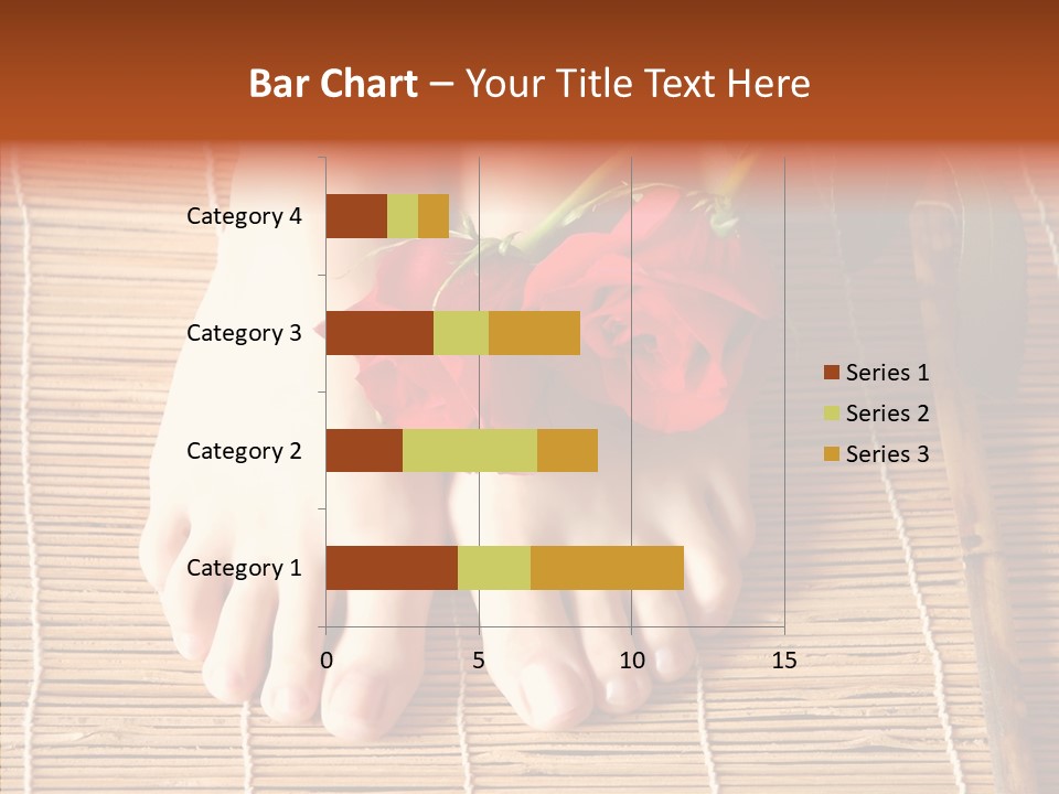 Blossom Toenails Flowers PowerPoint Template
